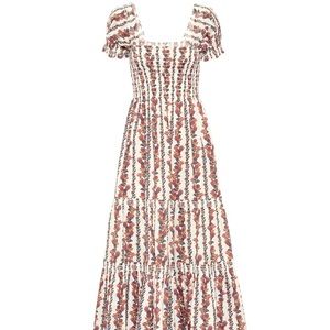 O.P.T. Tory Burch Orange Wonderland Vine dress